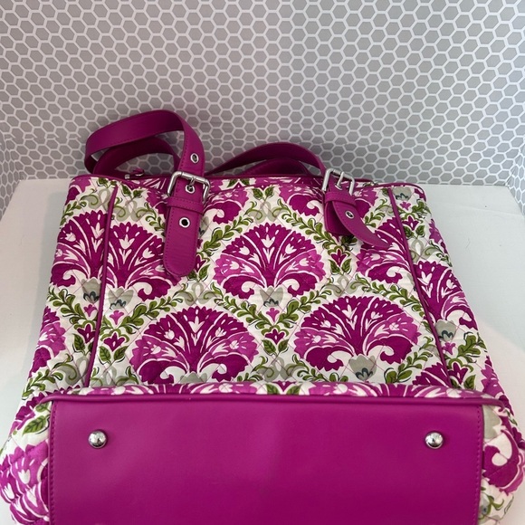 Vera Bradley Buckle Tote Julep Tulip 
Purple Straps NWOT - Picture 6 of 11